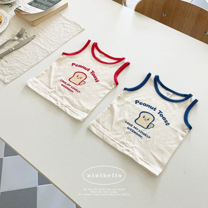 Ninibello - Korean Children Fashion - #fashionkids - Toast Color Sleeveless - 12