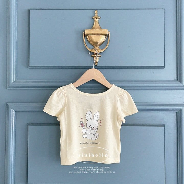 Ninibello - Korean Children Fashion - #Kfashion4kids - Rabbit Puff Tee - 4