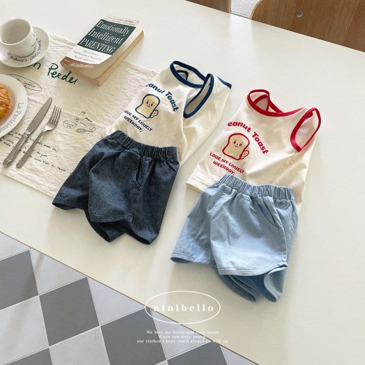 Ninibello - Korean Children Fashion - #todddlerfashion - Circle Jeans Shorts - 11