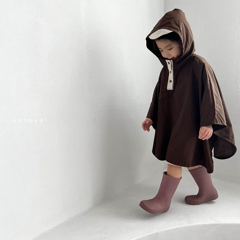 Oatmeal - Korean Children Fashion - #childofig - Smile Rain Coat