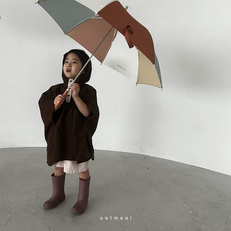 Oatmeal - Korean Children Fashion - #designkidswear - Smile Rain Coat - 3