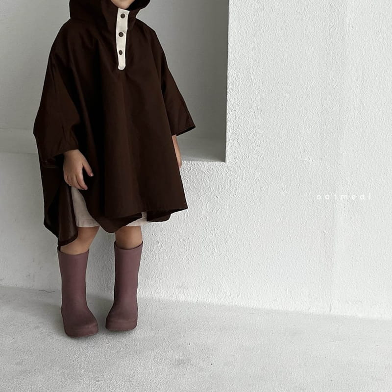 Oatmeal - Korean Children Fashion - #littlefashionista - Smile Rain Coat - 10