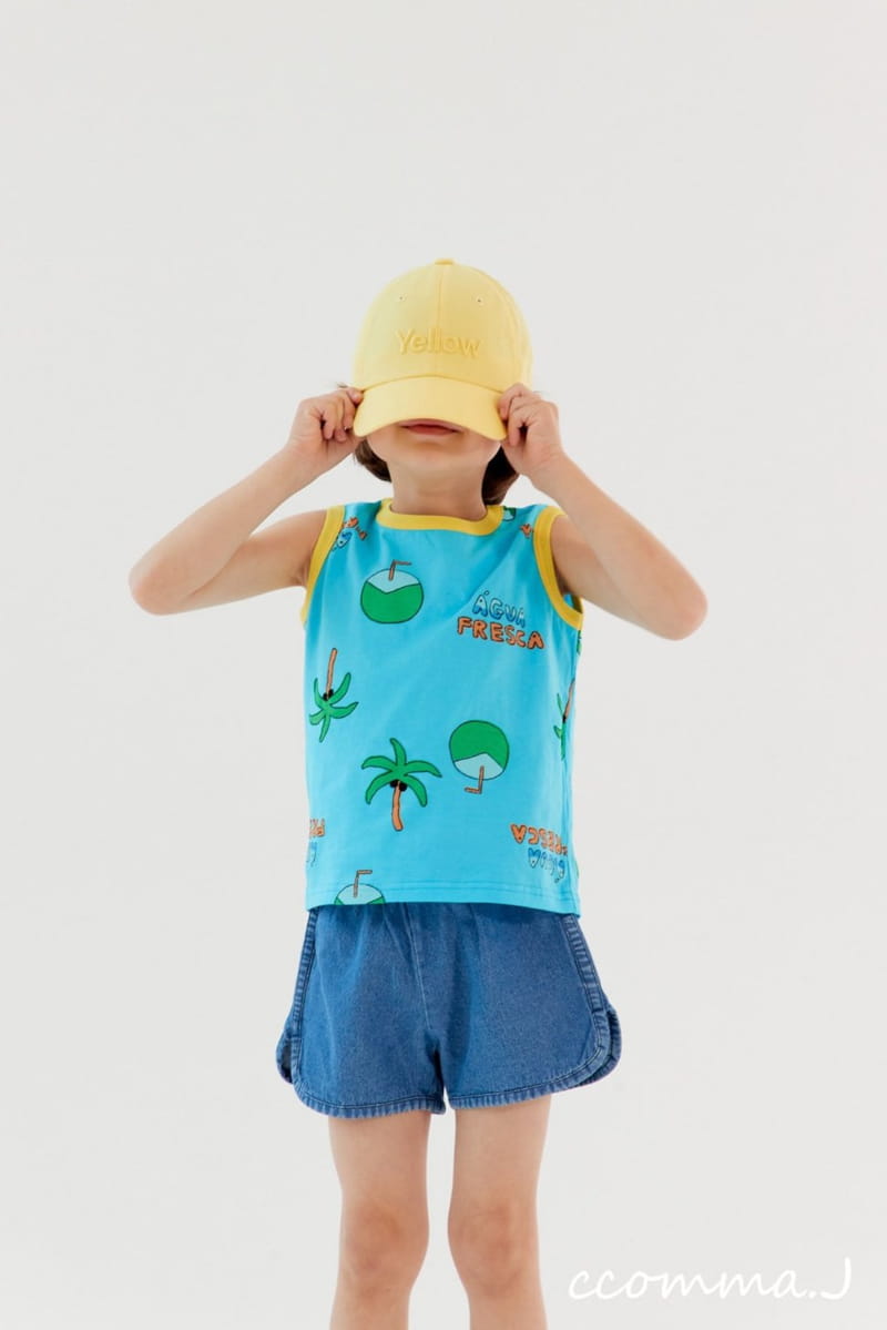 Oda - Korean Children Fashion - #designkidswear - Piping Denim Shorts - 7