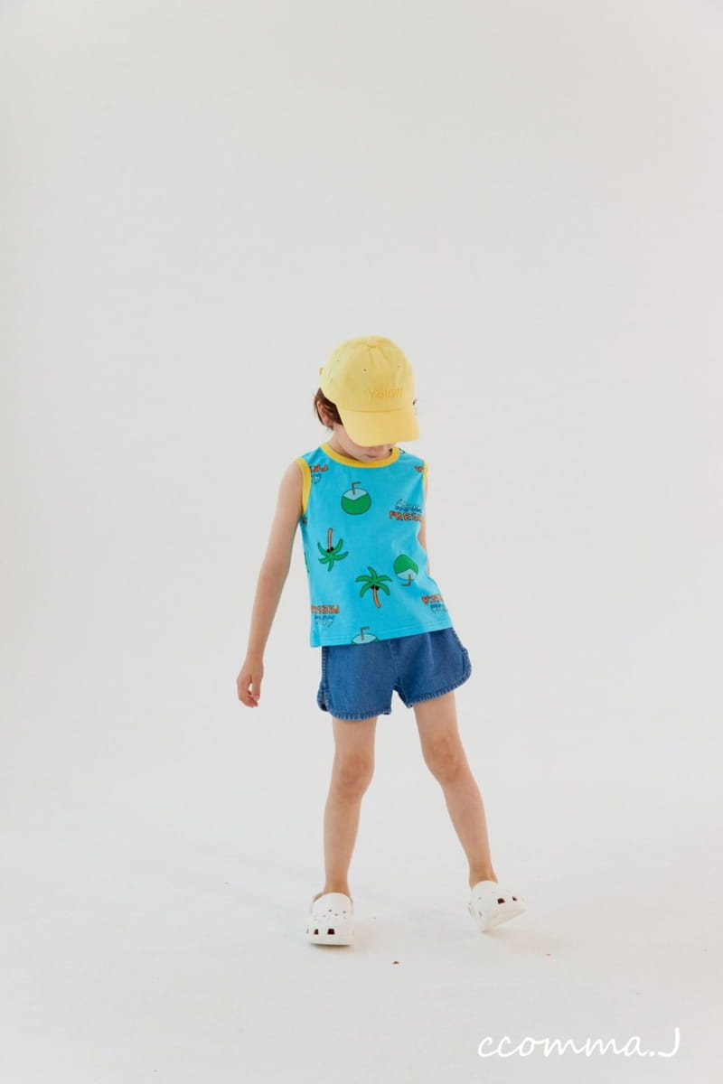 Oda - Korean Children Fashion - #discoveringself - Piping Denim Shorts - 8