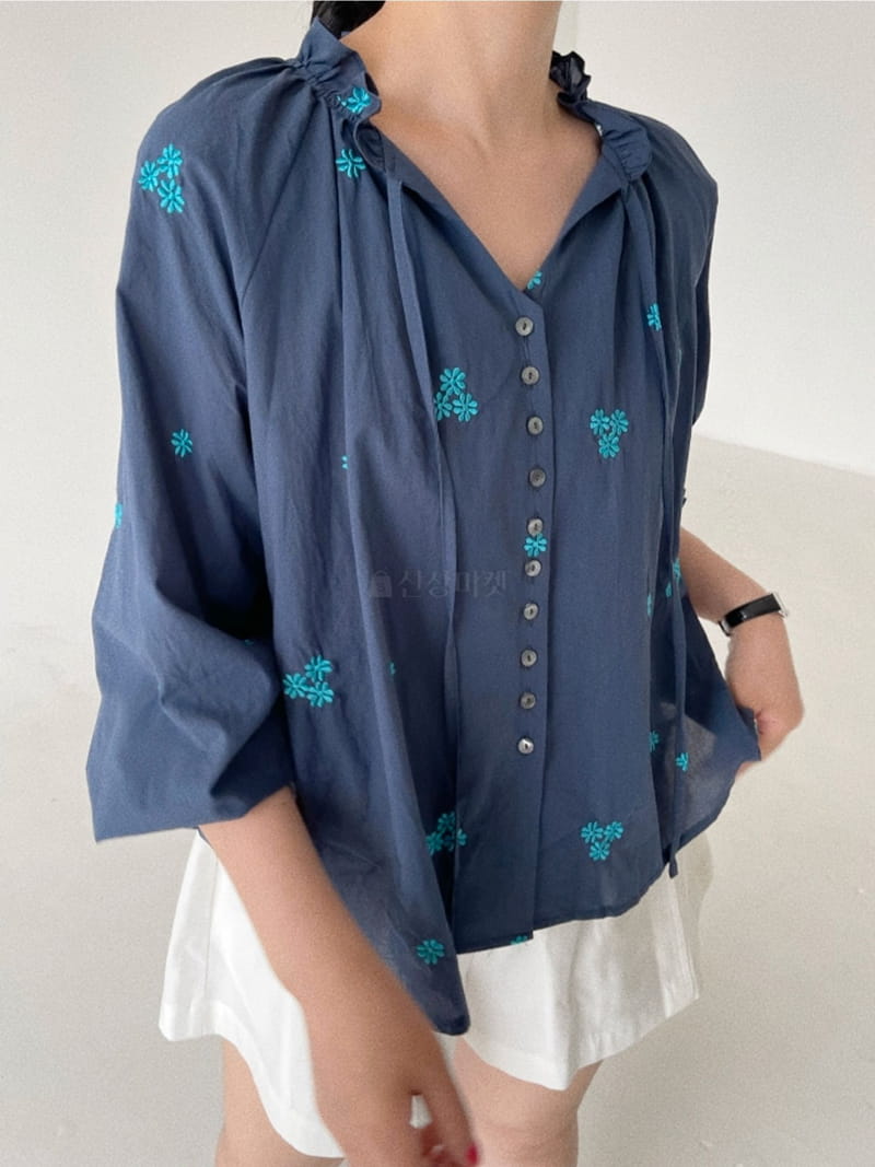 Oli Seoul - Korean Women Fashion - #womensfashion - Buruno Blouse - 2