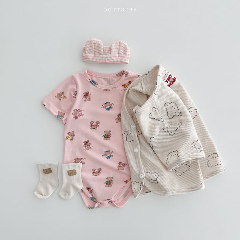 Oott Bebe - Korean Baby Fashion - #babyboutique - Friends Bodysuit - 11