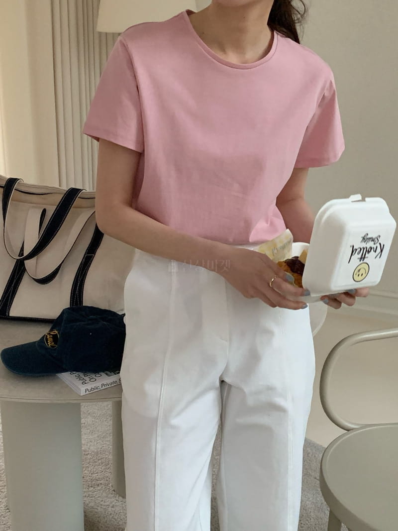 Ovu - Korean Women Fashion - #thelittlethings - Silket Tee - 4