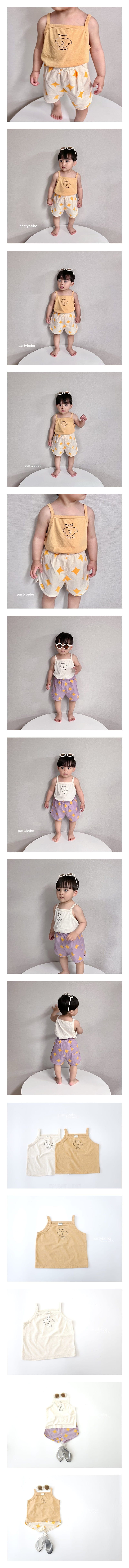 Party Kids - Korean Baby Fashion - #babyoninstagram - Puddle String Sleeveless