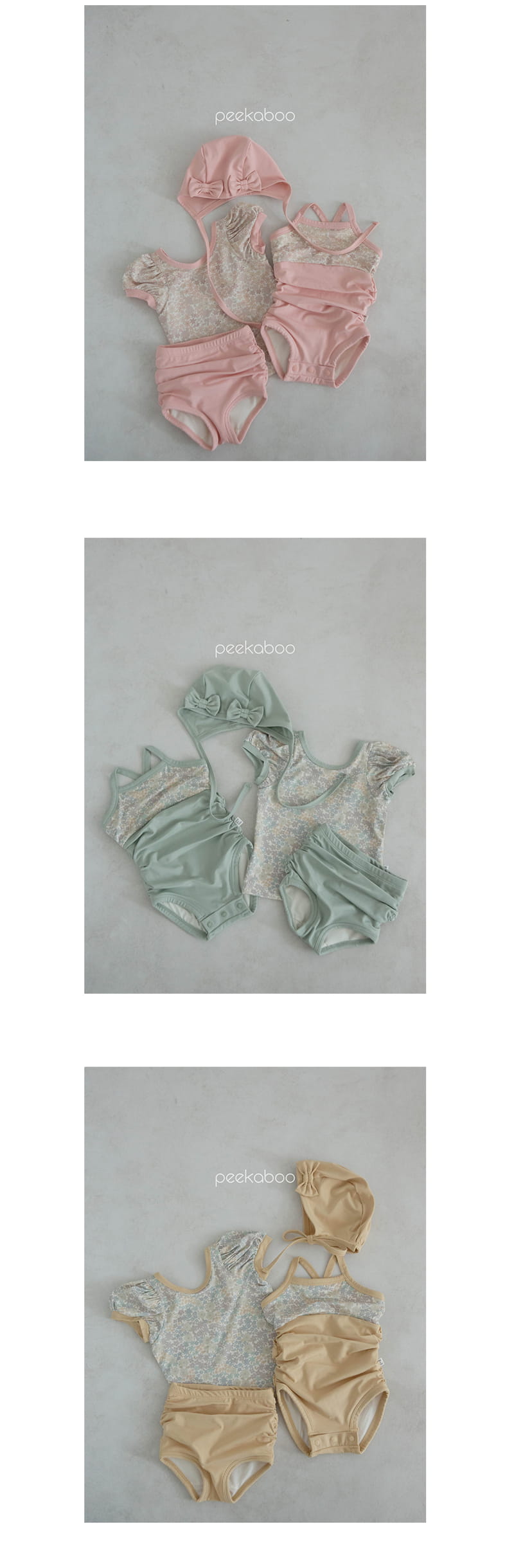 Peekaboo - Korean Baby Fashion - #babyfashion - Charlotte Bodysuit Swimwear - 5