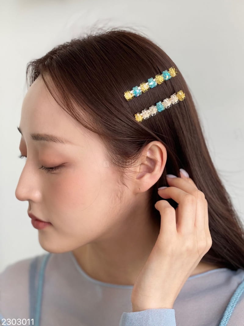 Reina - Korean Women Fashion - #momslook - 2303011 Bear Hairpin - 3