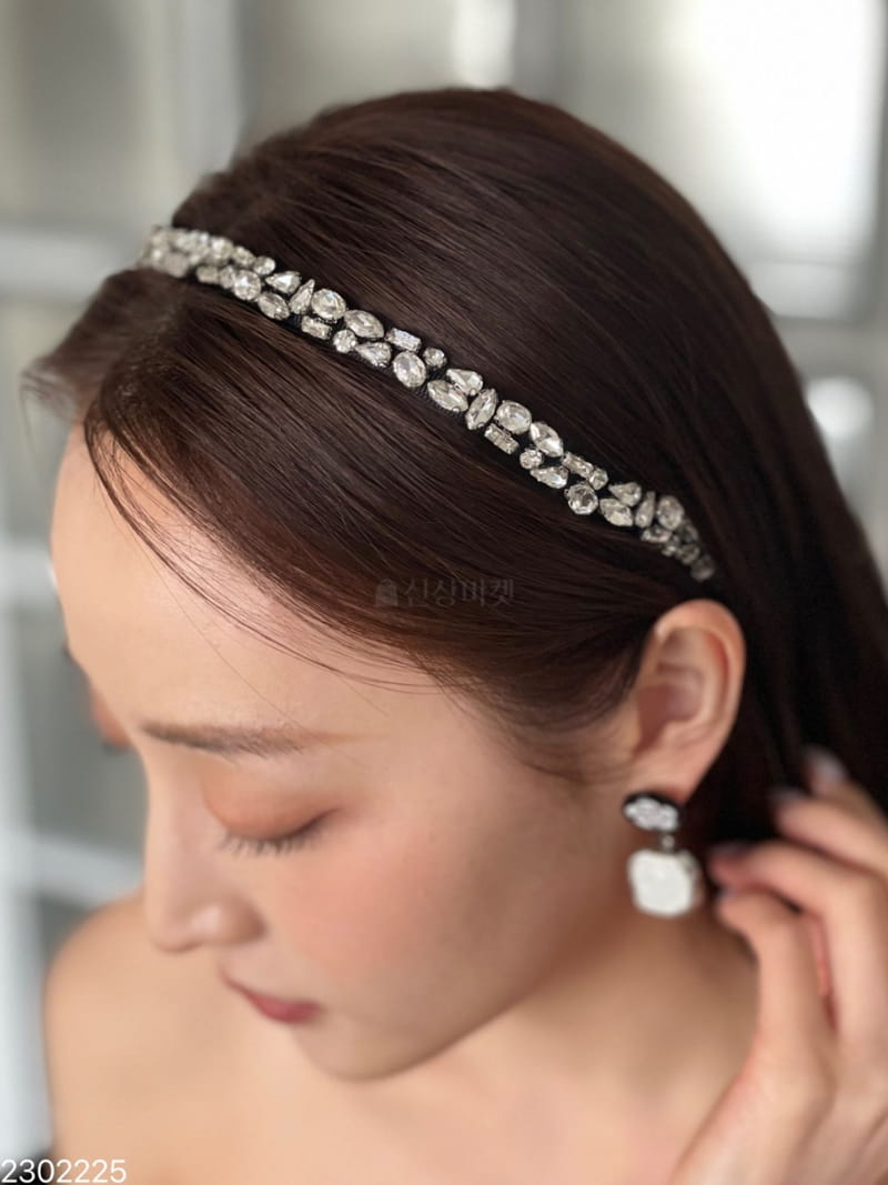 Reina - Korean Women Fashion - #momslook - 2302225 Cubic Hairband