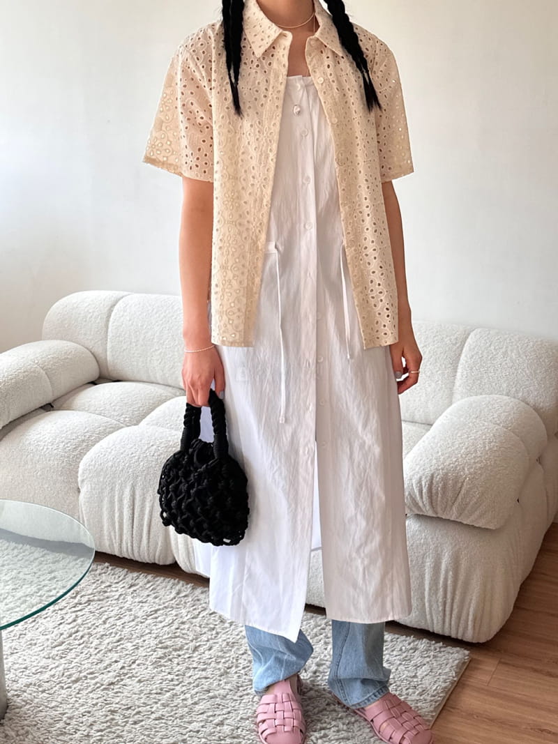 Sea Sand Salt - Korean Women Fashion - #vintageinspired - Madeline Lace Shirt - 11