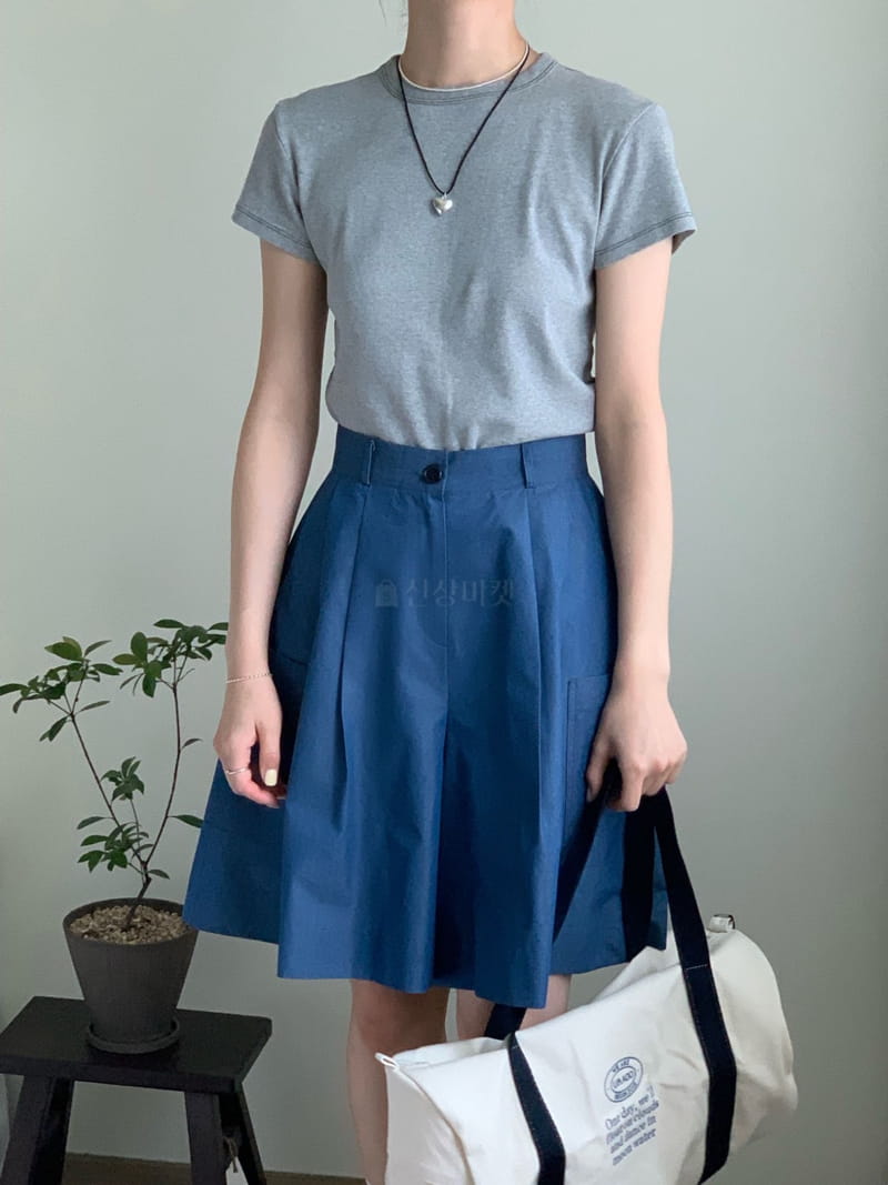 Sea Sand Salt - Korean Women Fashion - #momslook - Cier Skirt Shorts - 4