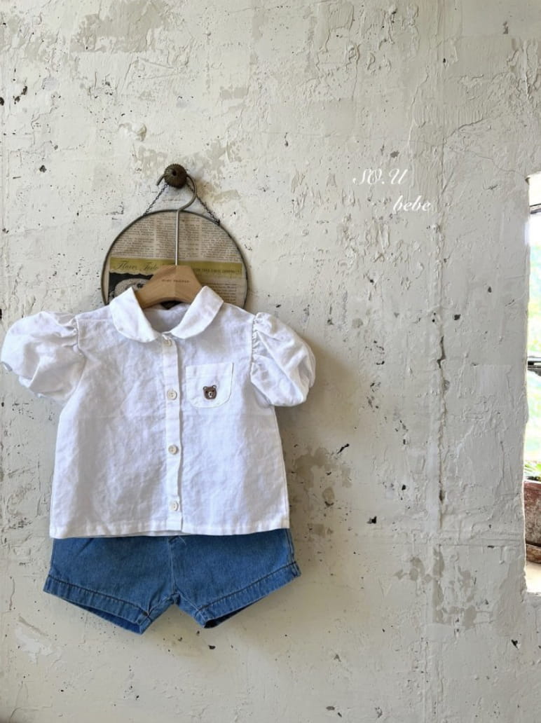 So U - Korean Baby Fashion - #babyfever - Bebe Denim Shorts - 11