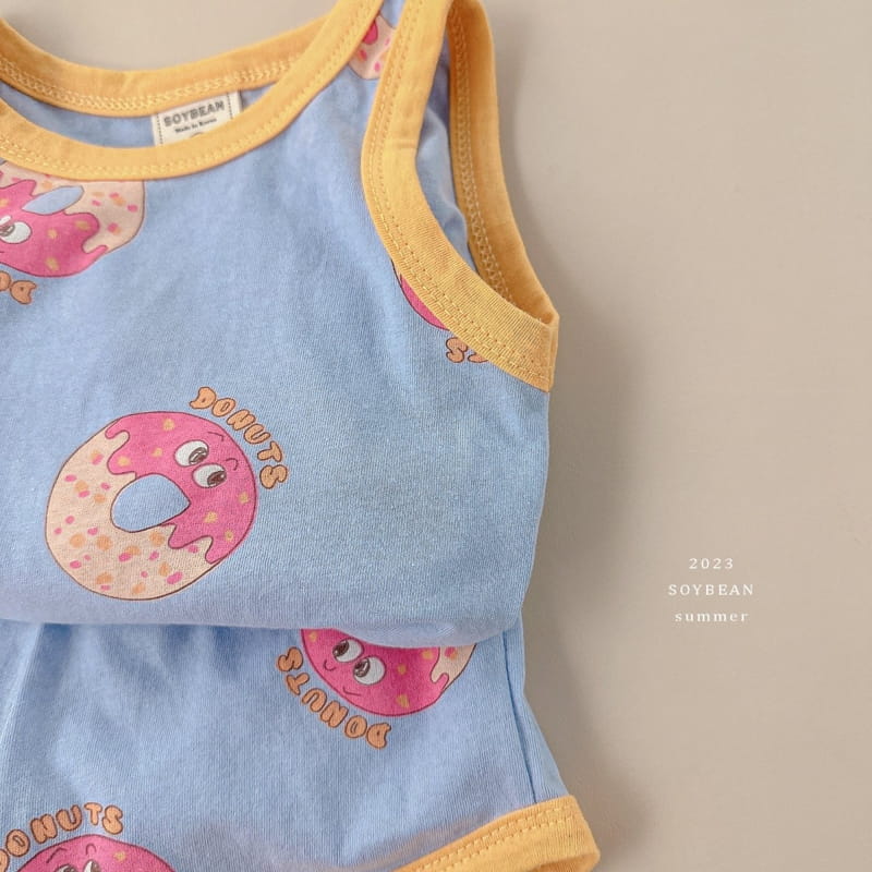 Soybean - Korean Children Fashion - #childofig - Donit Top Bottom SET - 5