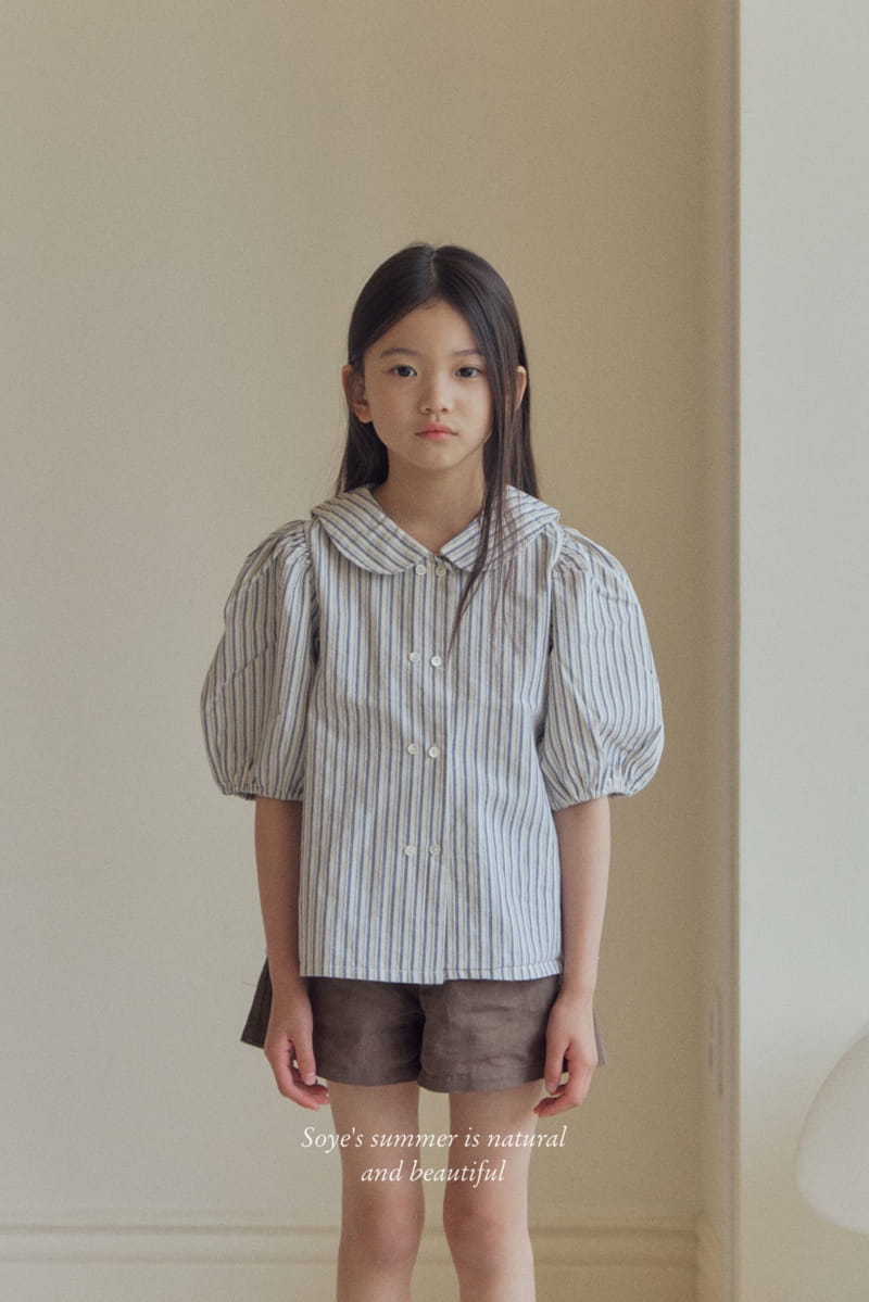 Soye - Korean Children Fashion - #childrensboutique - Twin Sailor Blouse - 5