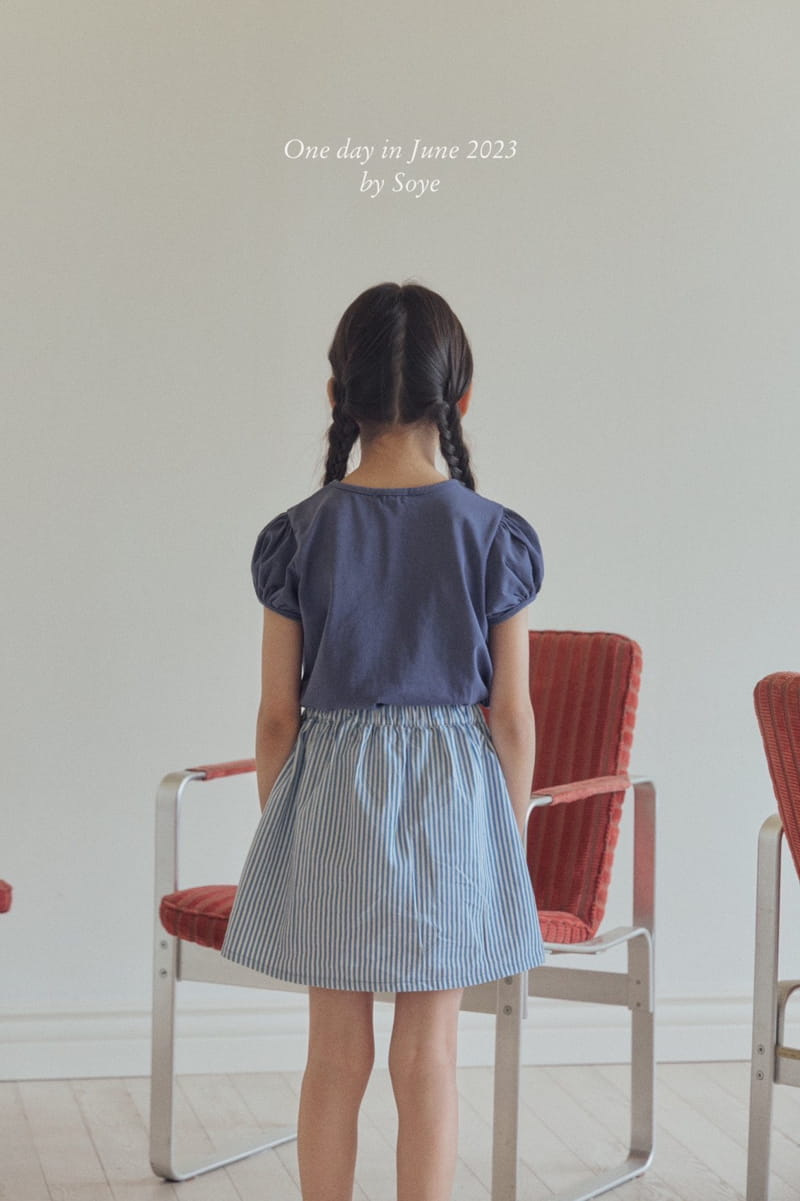 Soye - Korean Children Fashion - #fashionkids - Half Shirring Tee - 5