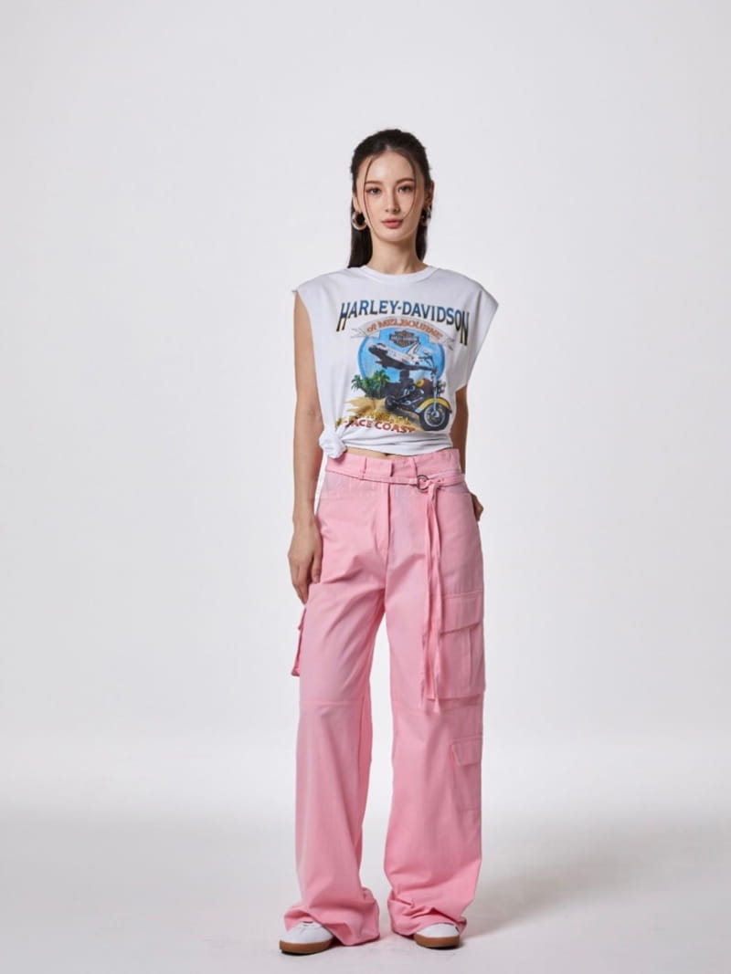 Stage - Korean Women Fashion - #thatsdarling - Us Cargo Pants - 2