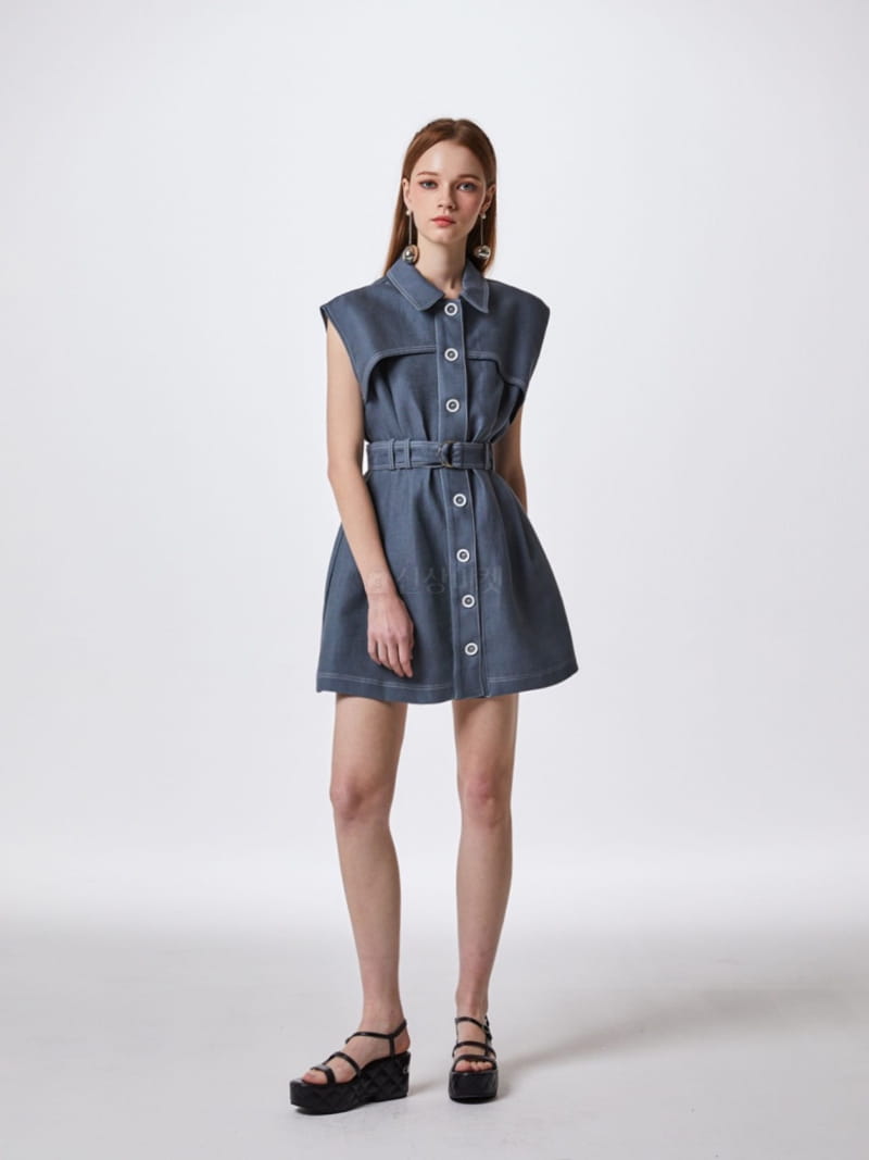 Stage - Korean Women Fashion - #vintageinspired - Marc One-piece - 7