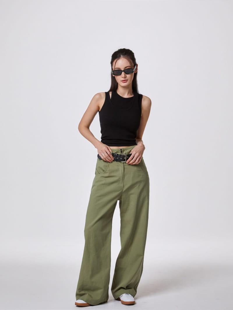 Stage - Korean Women Fashion - #womensfashion - Low Inner Pants - 8