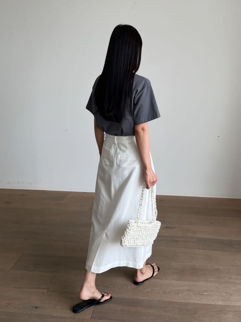 Taupe - Korean Women Fashion - #womensfashion - Lian Skirt - 4