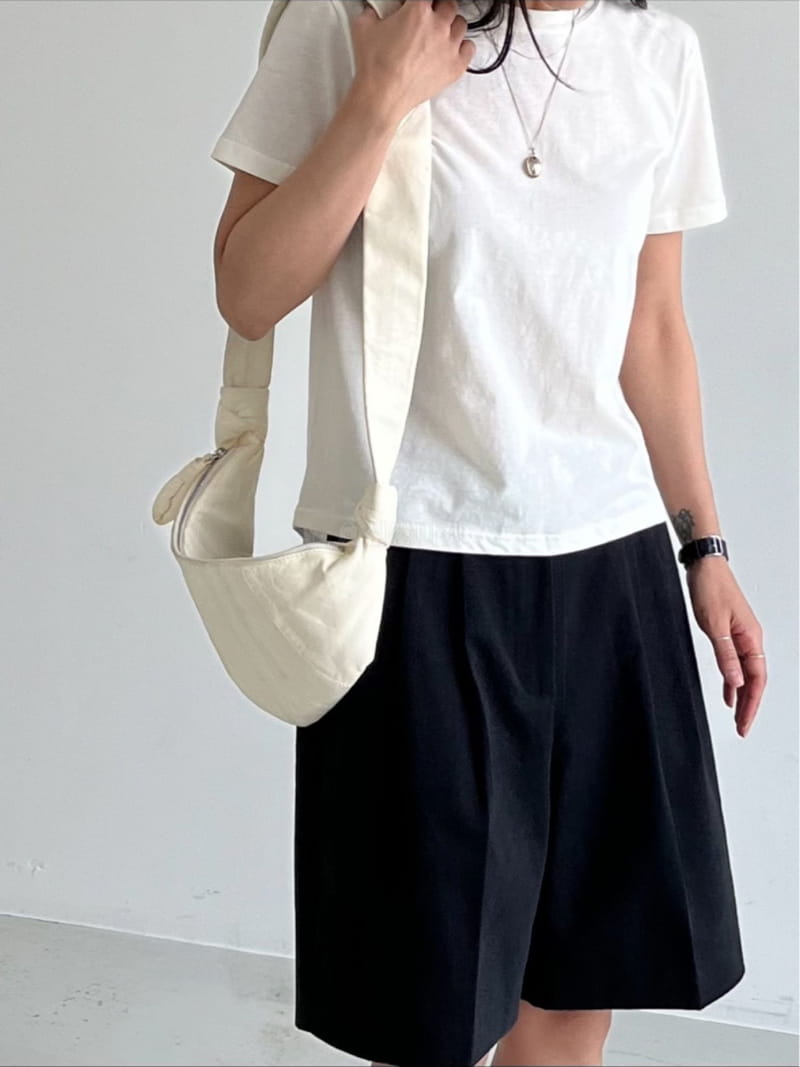 Taupe - Korean Women Fashion - #womensfashion - Wrap Tee - 5