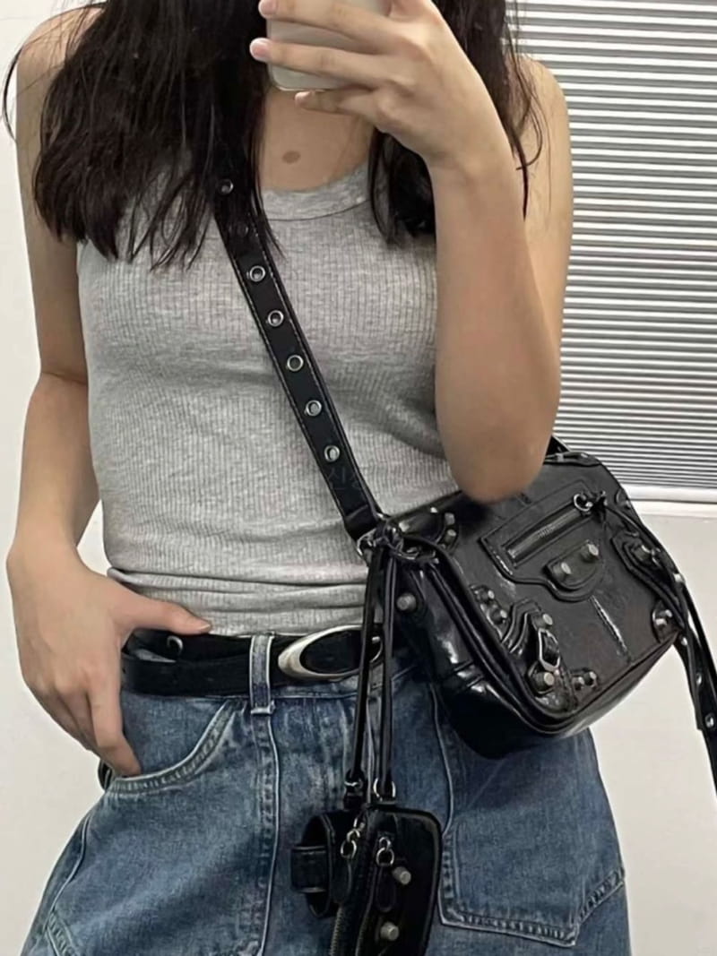 Trouvaille - Korean Women Fashion - #momslook - Moters Cross Bag - 5