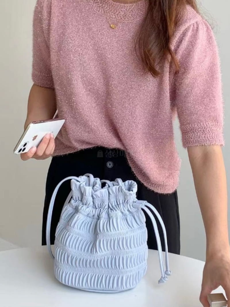 Trouvaille - Korean Women Fashion - #momslook - Roman Pleats Bag