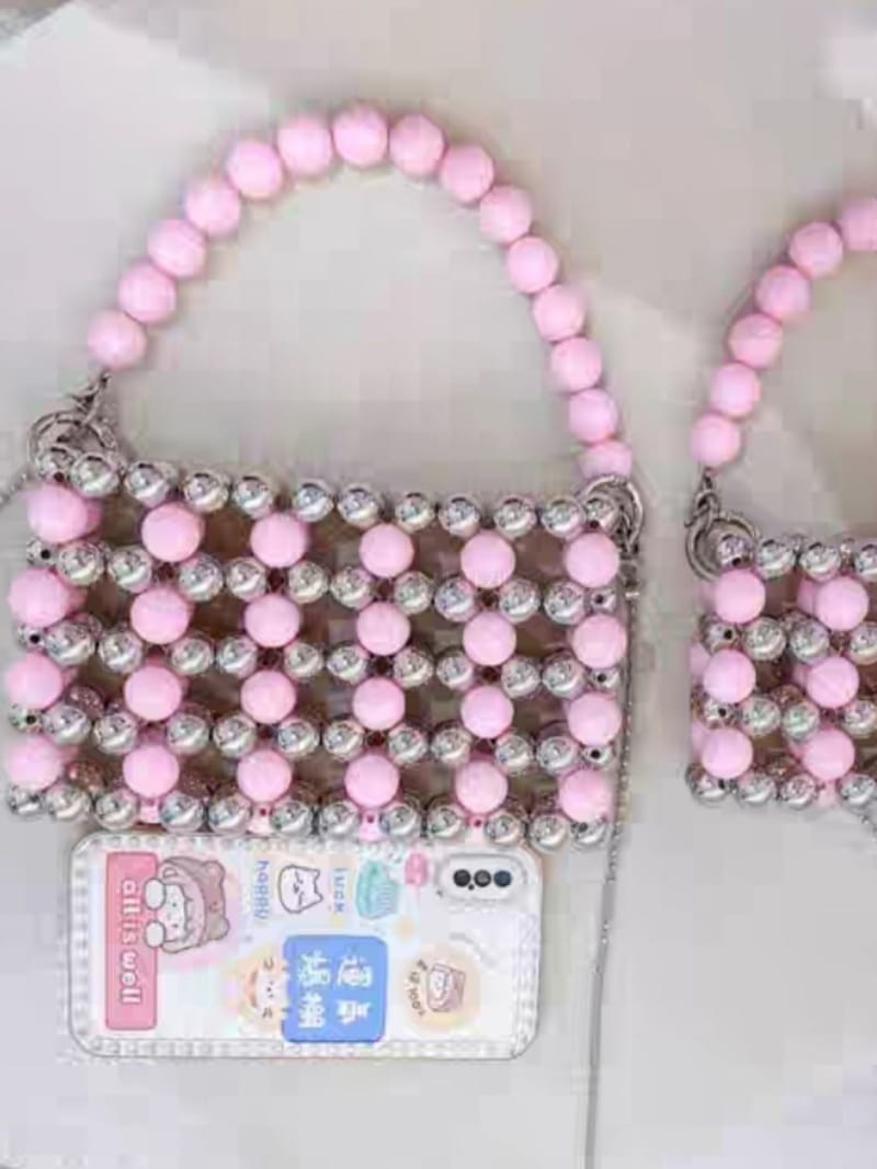 Trouvaille - Korean Women Fashion - #womensfashion - Love Pearl Tote Bag - 8