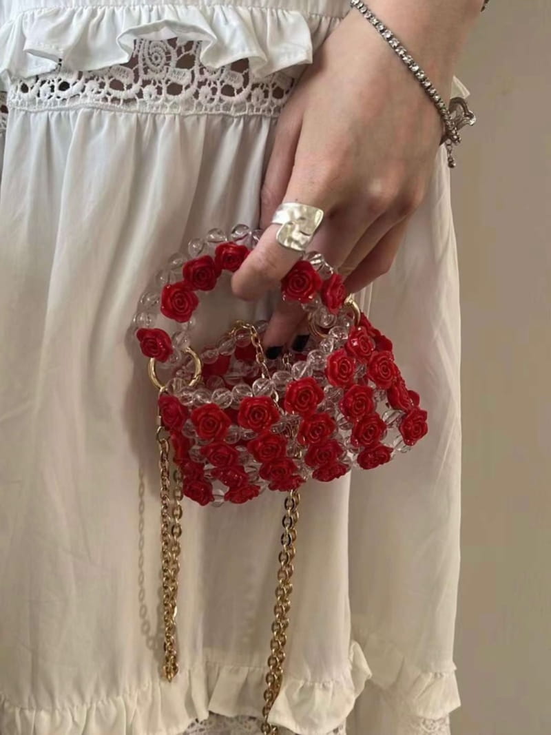 Trouvaille - Korean Women Fashion - #womensfashion - Romantic Cross Bag - 3