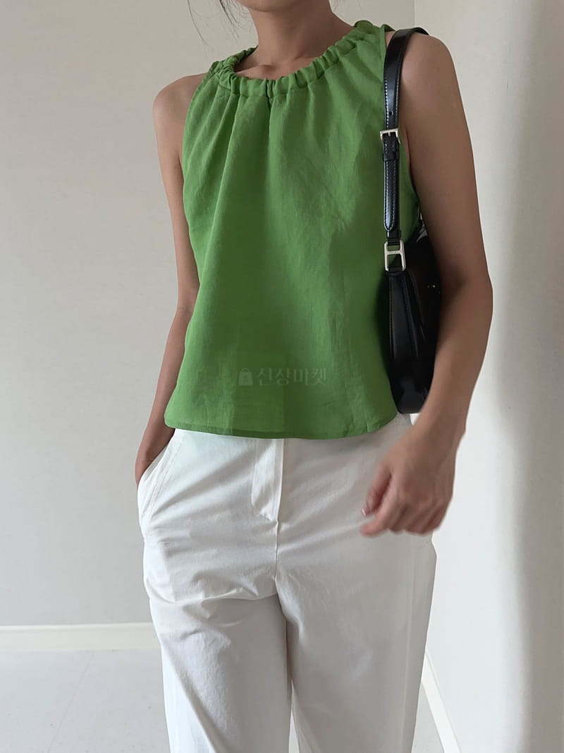 Unene Garden - Korean Women Fashion - #momslook - Wholter Sleeveless