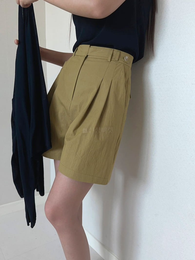 Unene Garden - Korean Women Fashion - #momslook - Nao Shorts