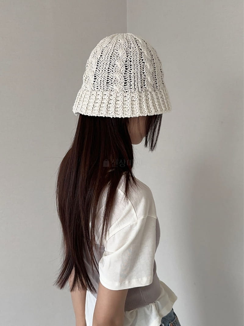 Unene Garden - Korean Women Fashion - #womensfashion - Summer Bucket Hat - 5