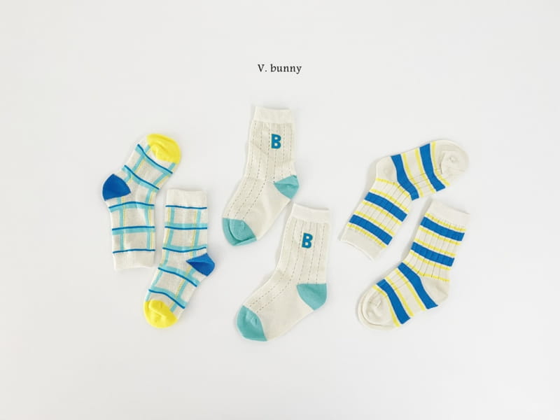 V Bunny - Korean Children Fashion - #Kfashion4kids - BB Socks Set - 2