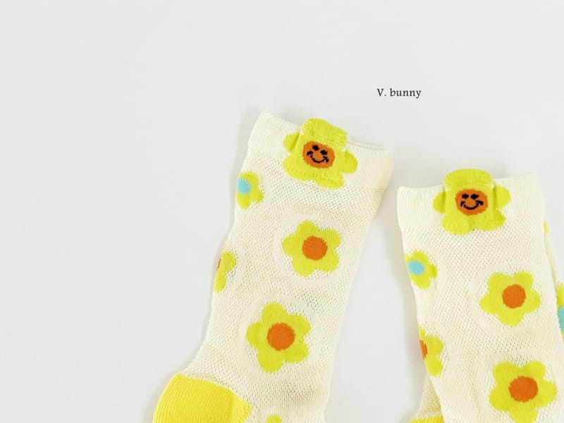 V Bunny - Korean Children Fashion - #designkidswear - Hehe Socks Set - 8