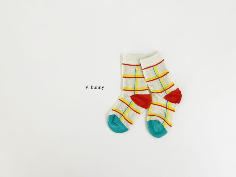 V Bunny - Korean Children Fashion - #Kfashion4kids - YY Socks Set - 4