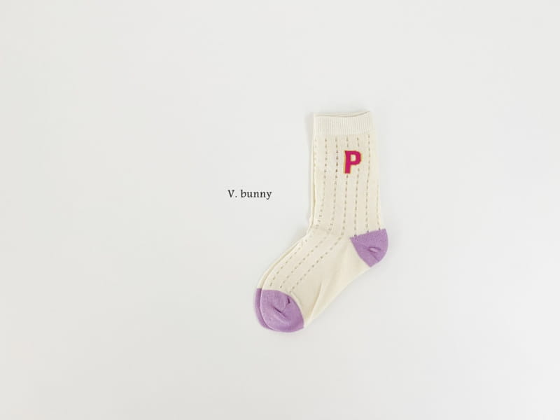 V Bunny - Korean Children Fashion - #littlefashionista - PP Socks Set - 2