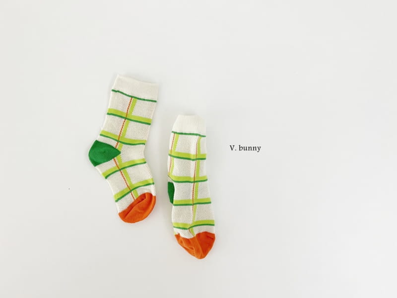 V Bunny - Korean Children Fashion - #magicofchildhood - GG Socks Set - 6