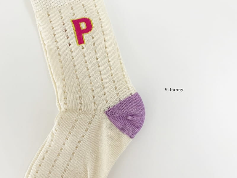 V Bunny - Korean Children Fashion - #magicofchildhood - PP Socks Set - 3