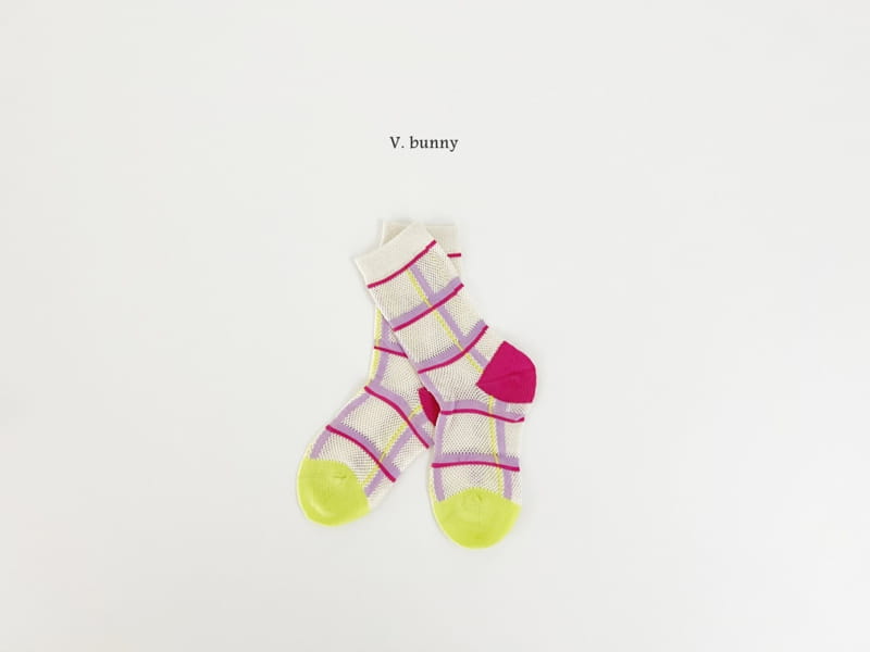 V Bunny - Korean Children Fashion - #magicofchildhood - PP Socks Set - 4