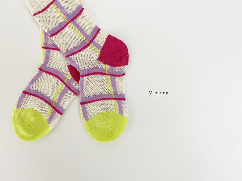 V Bunny - Korean Children Fashion - #prettylittlegirls - PP Socks Set - 5