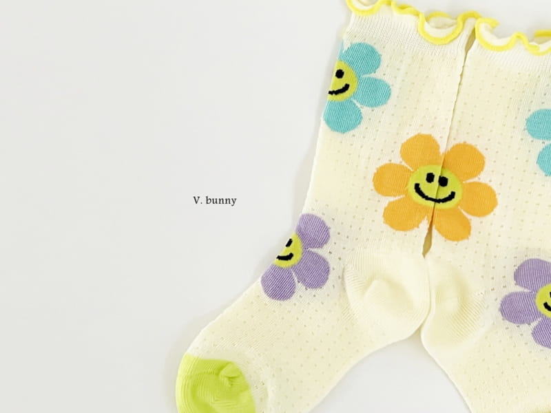 V Bunny - Korean Children Fashion - #todddlerfashion - Hehe Socks Set - 4