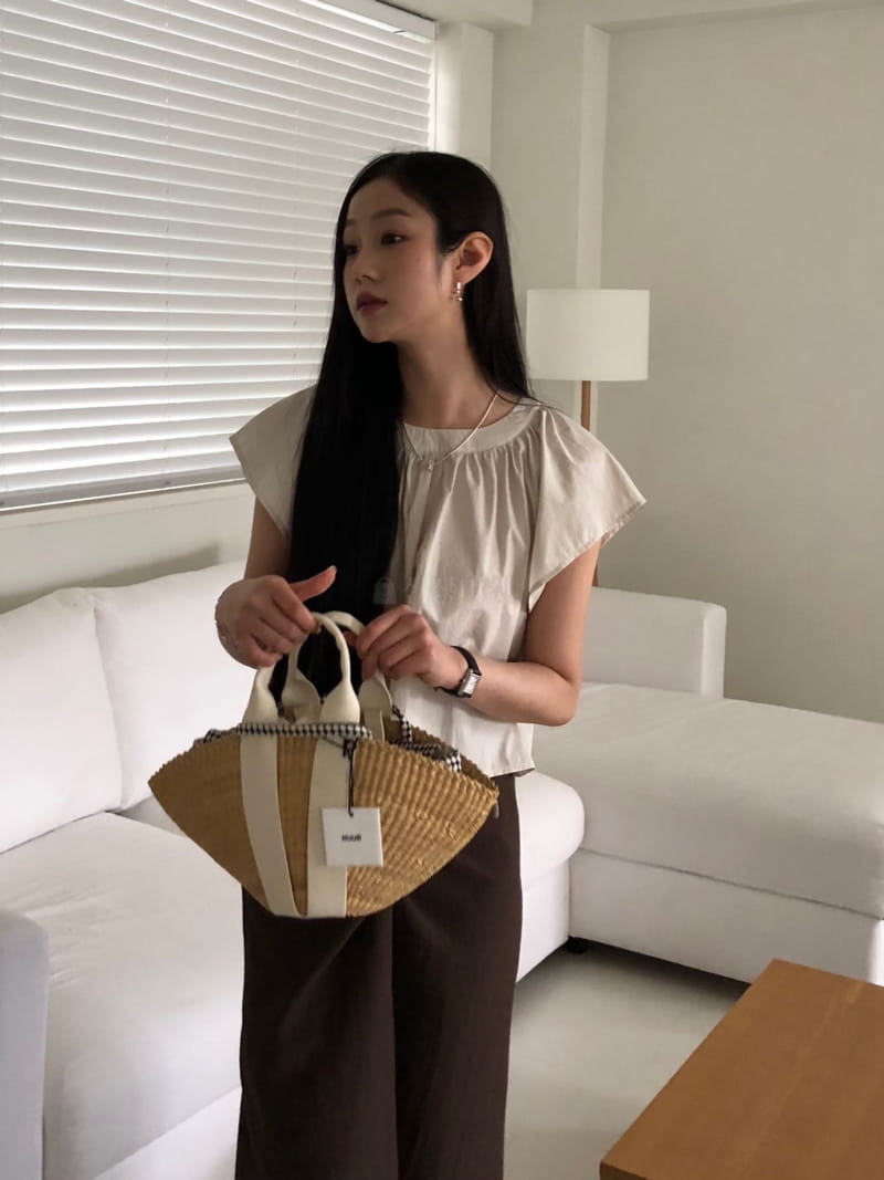 Your - Korean Women Fashion - #momslook - Cloud Shirring Blouse - 9