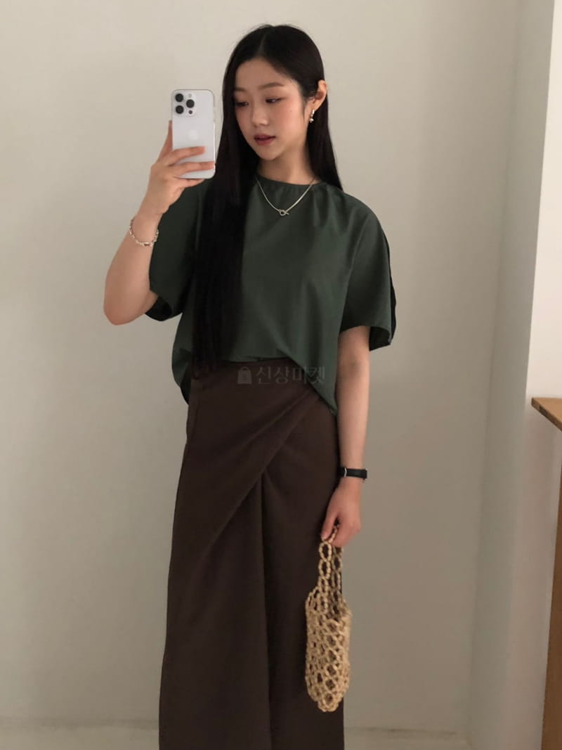 Your - Korean Women Fashion - #vintagekidsstyle - Kanu Back Shirring Blouse - 4