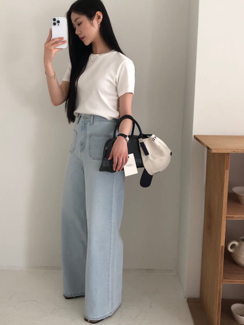 Your - Korean Women Fashion - #restrostyle - Summer Point Jeans