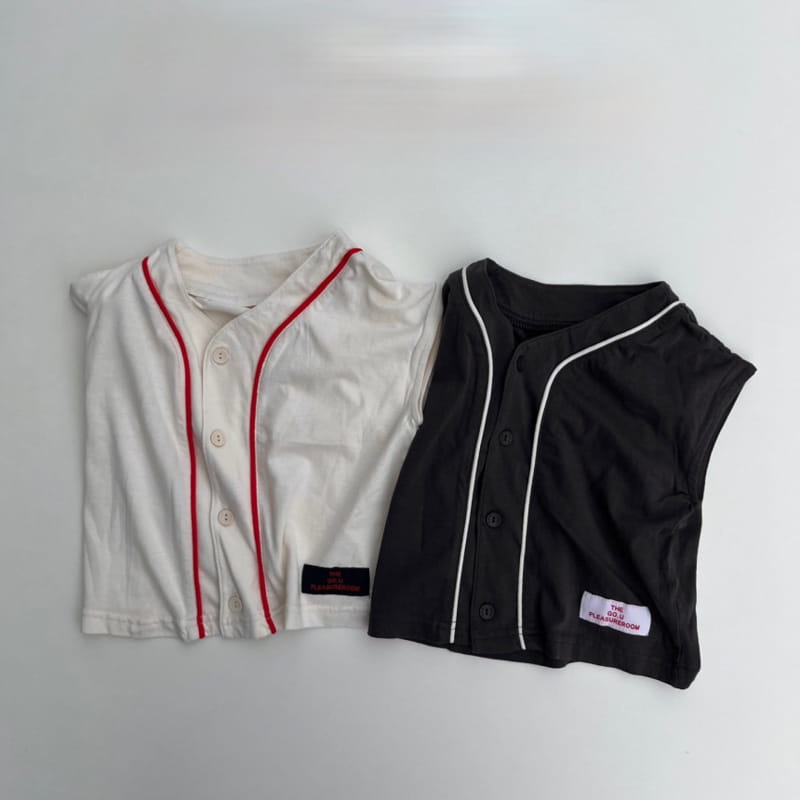 go;u - Korean Children Fashion - #childofig - Home Run Vest - 2