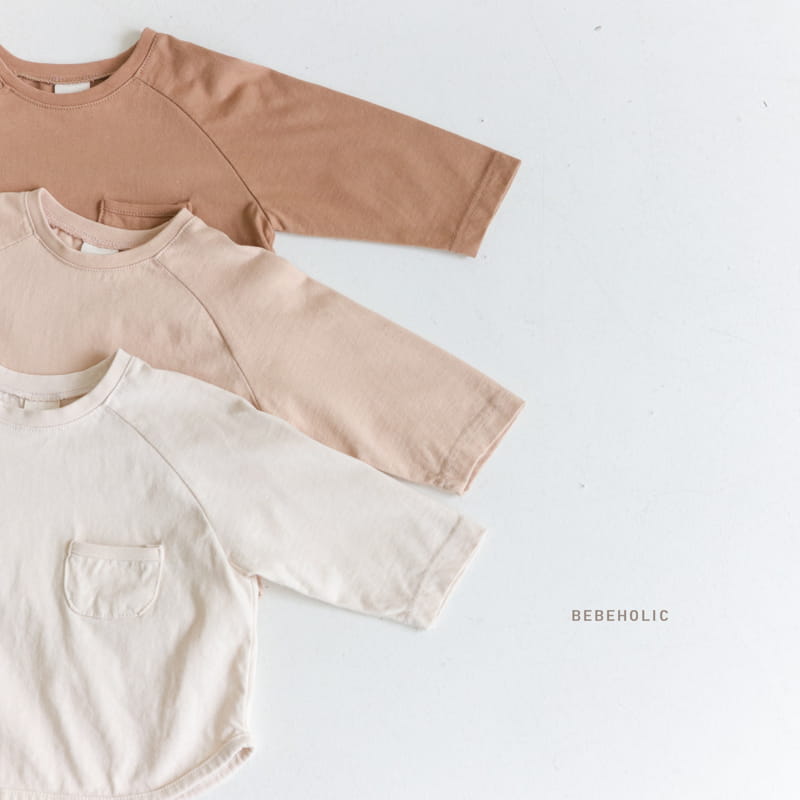 Bebe Holic - Korean Baby Fashion - #babyboutiqueclothing - Pocket Tee