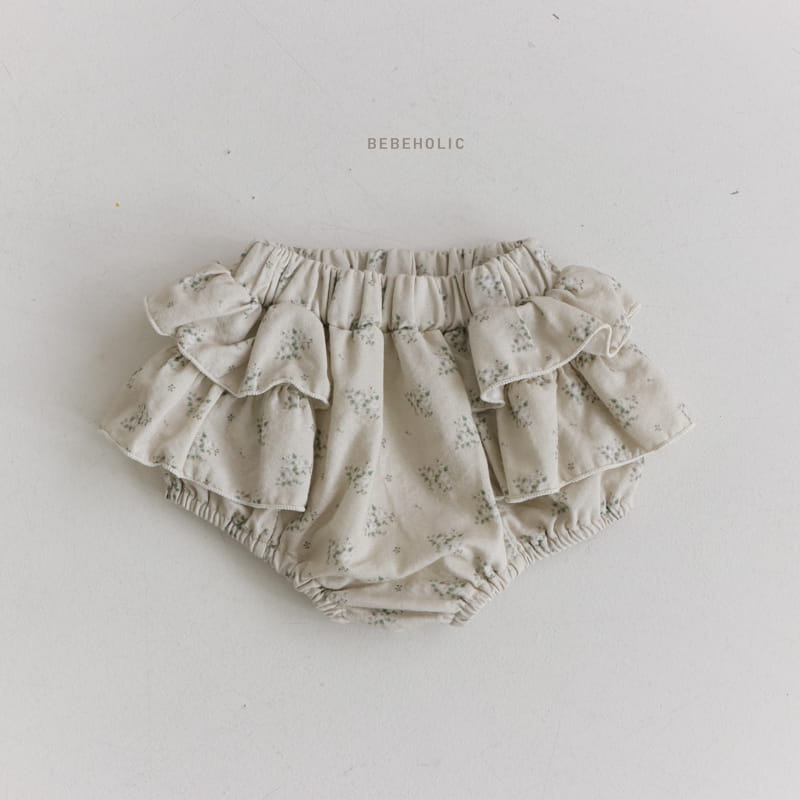 Bebe Holic - Korean Baby Fashion - #babyboutiqueclothing - Small Flower Frill Bloomer - 6