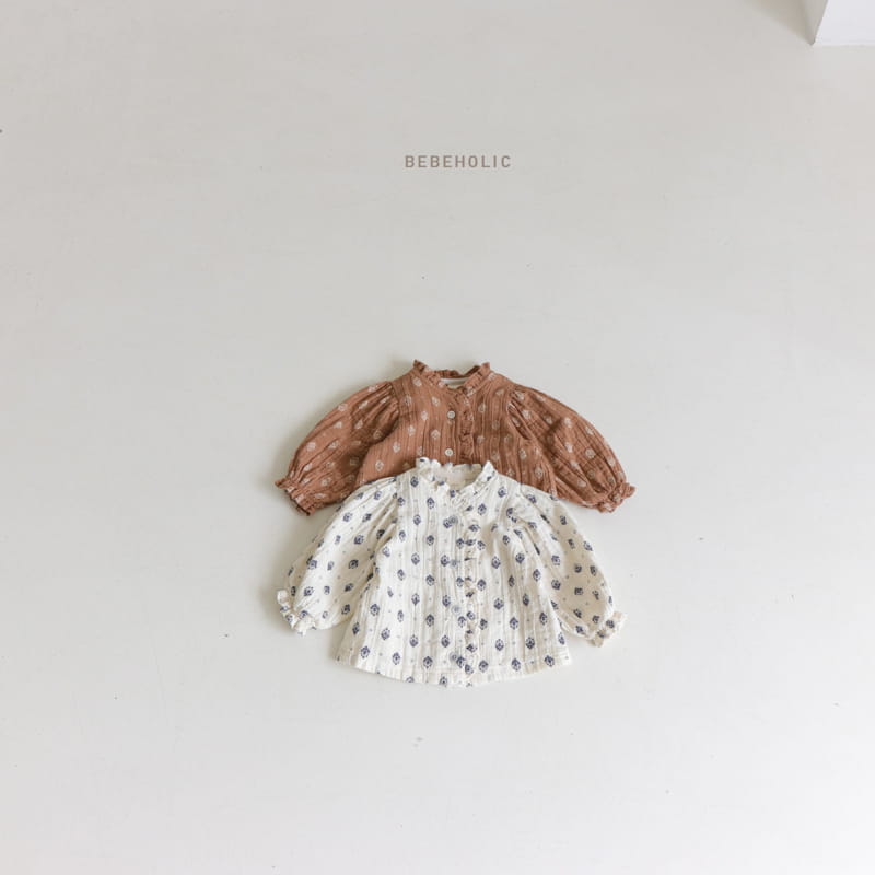 Bebe Holic - Korean Baby Fashion - #babyboutiqueclothing - Broonze Blouse - 2