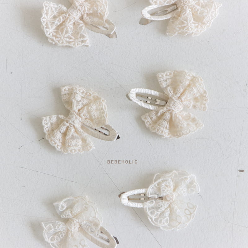 Bebe Holic - Korean Baby Fashion - #babyboutiqueclothing - Ribbon Hairpin